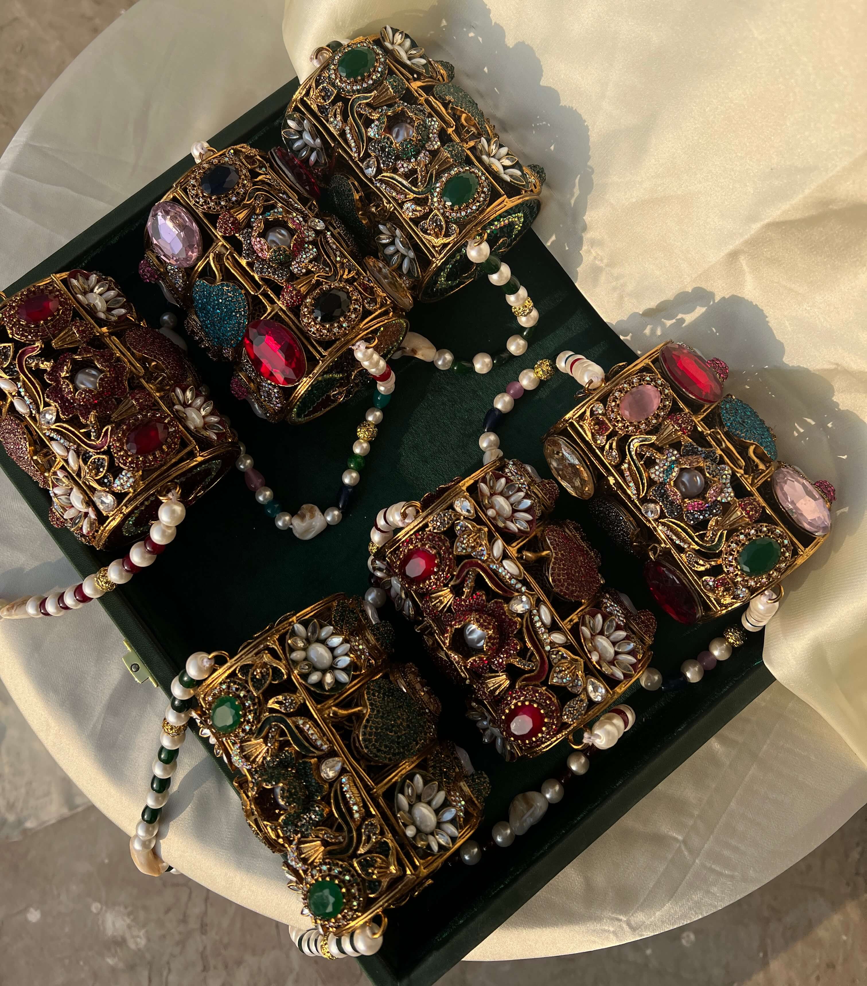 Crimson Crown Clutch