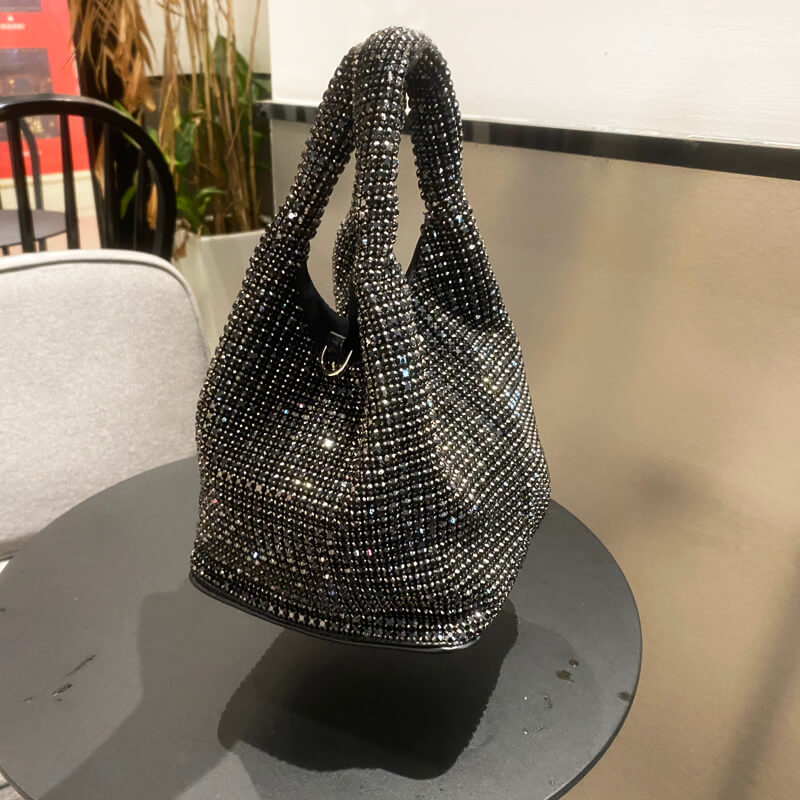 Rhinestone Bucket bag