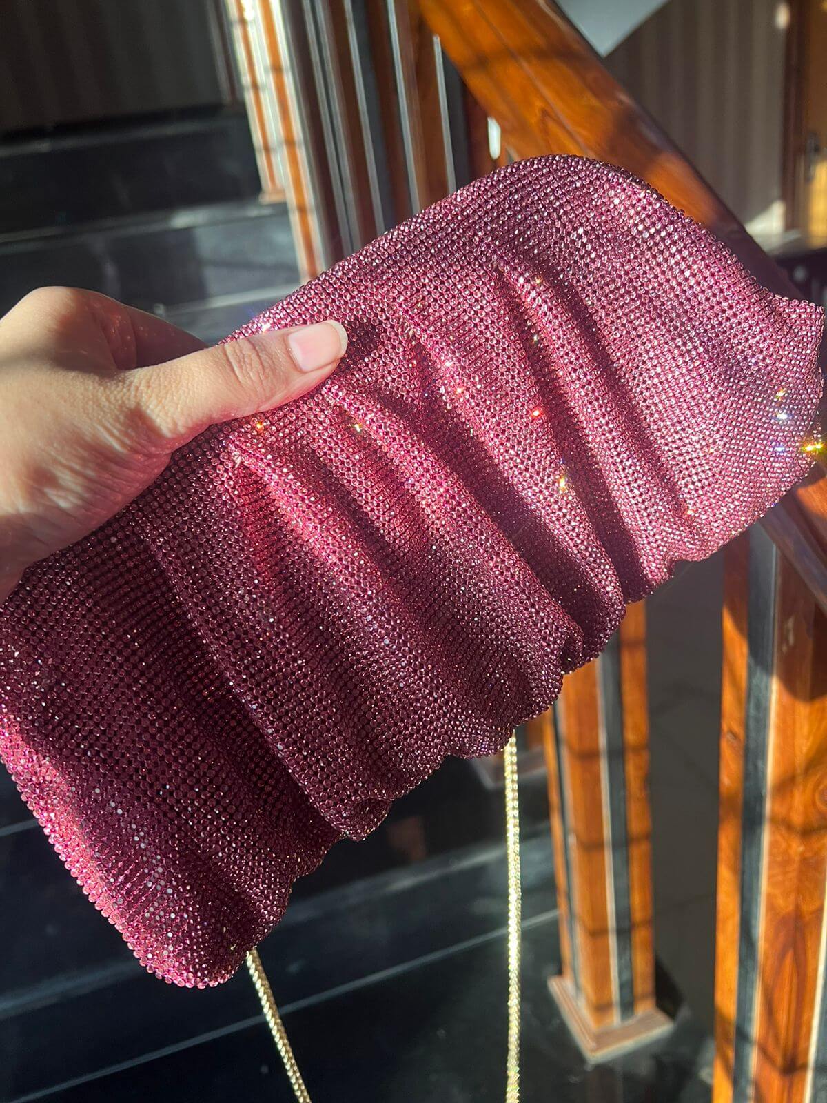 Luxury Crystal Rhinestone Clutch