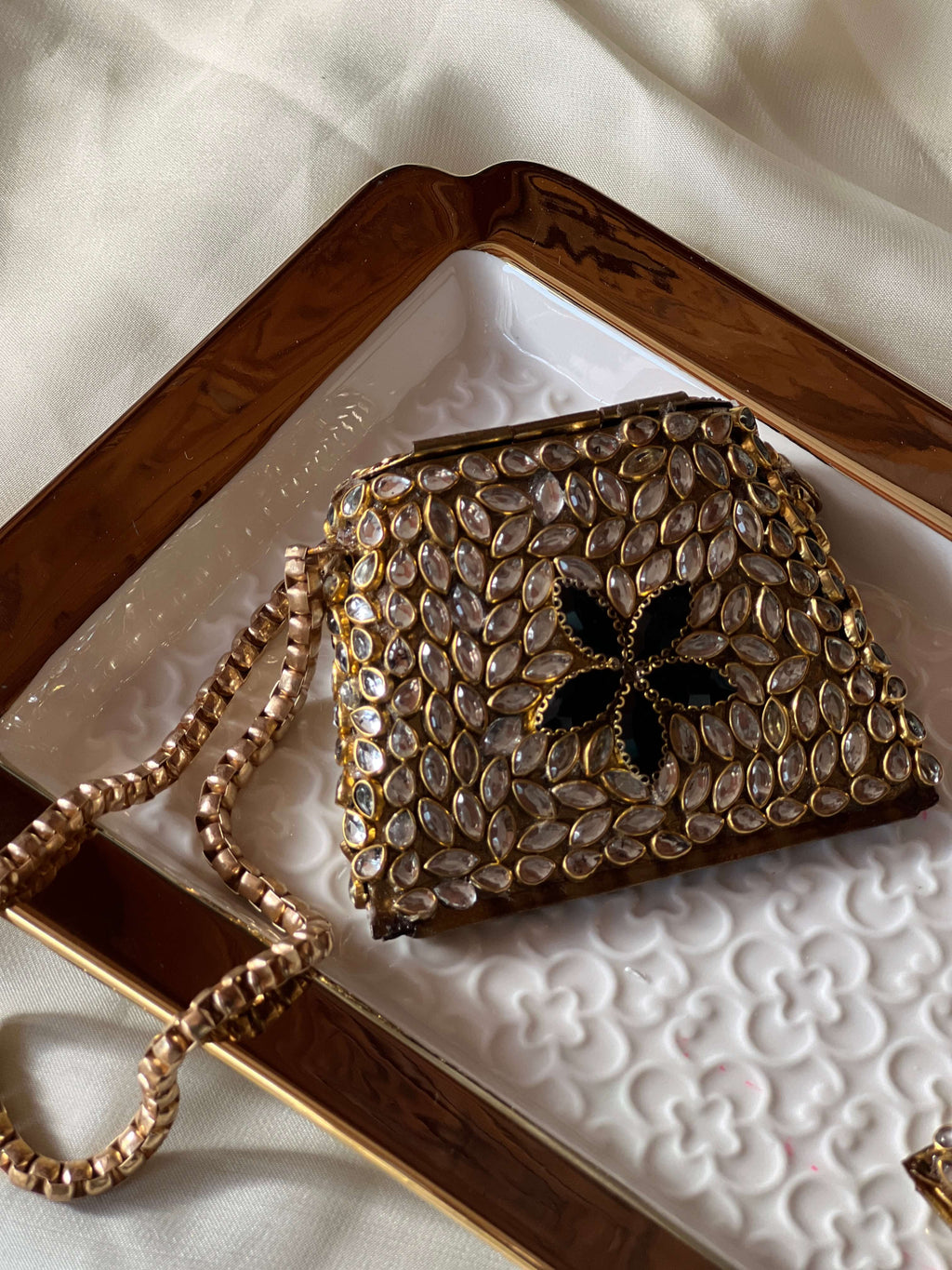 Noor Nano Clutch - Black