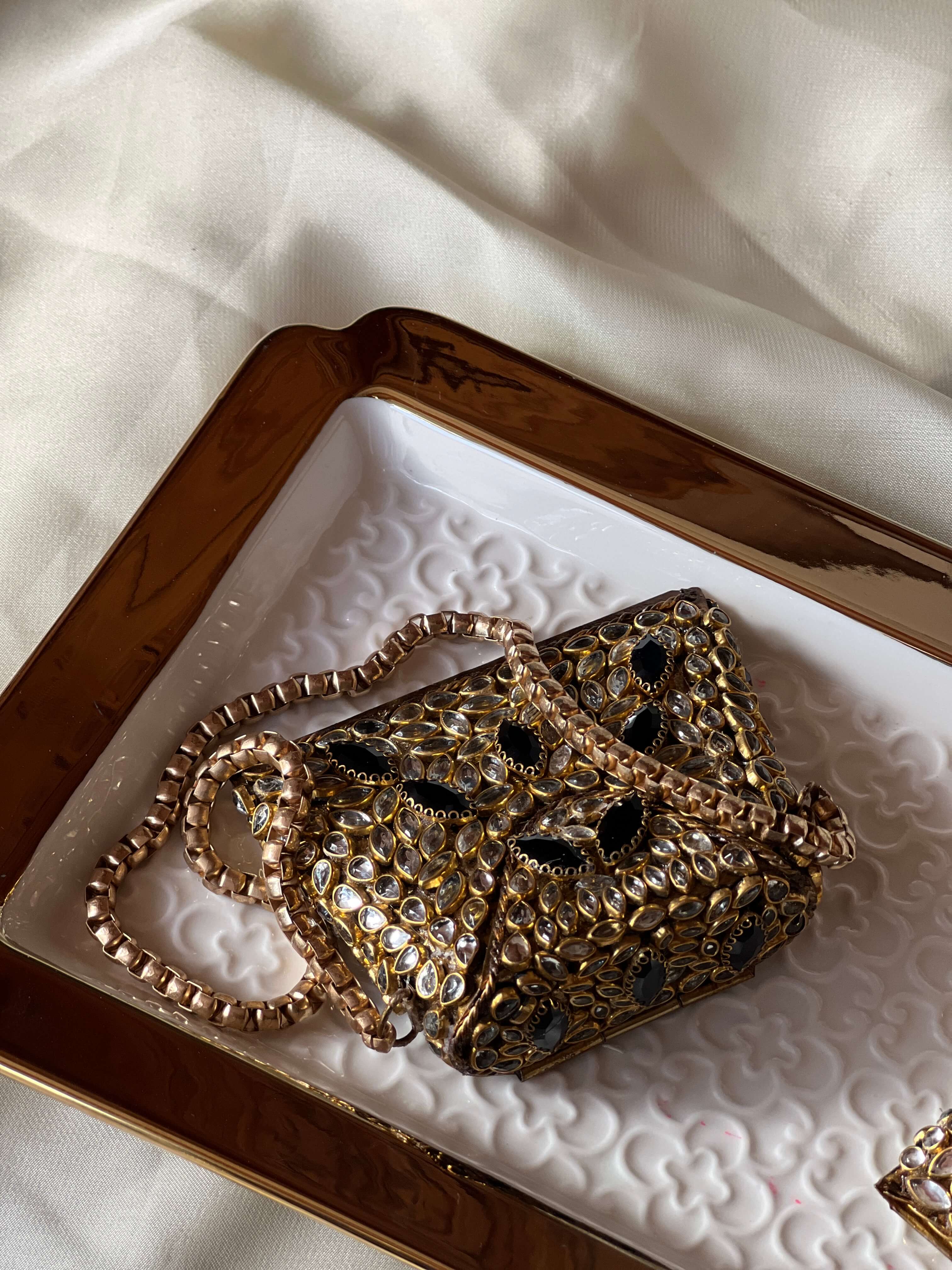 Noor Nano Clutch - Black