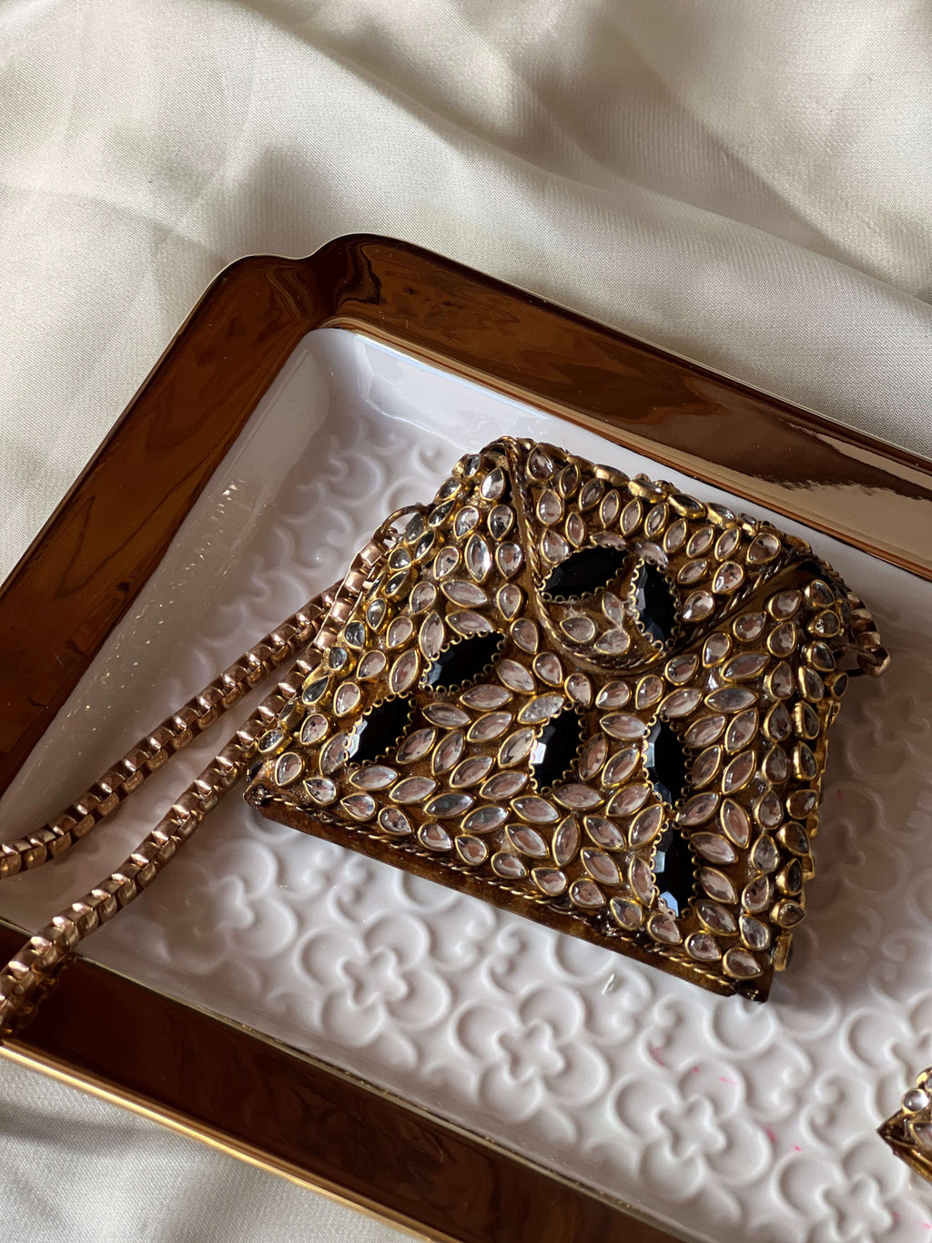 Noor Nano Clutch - Black