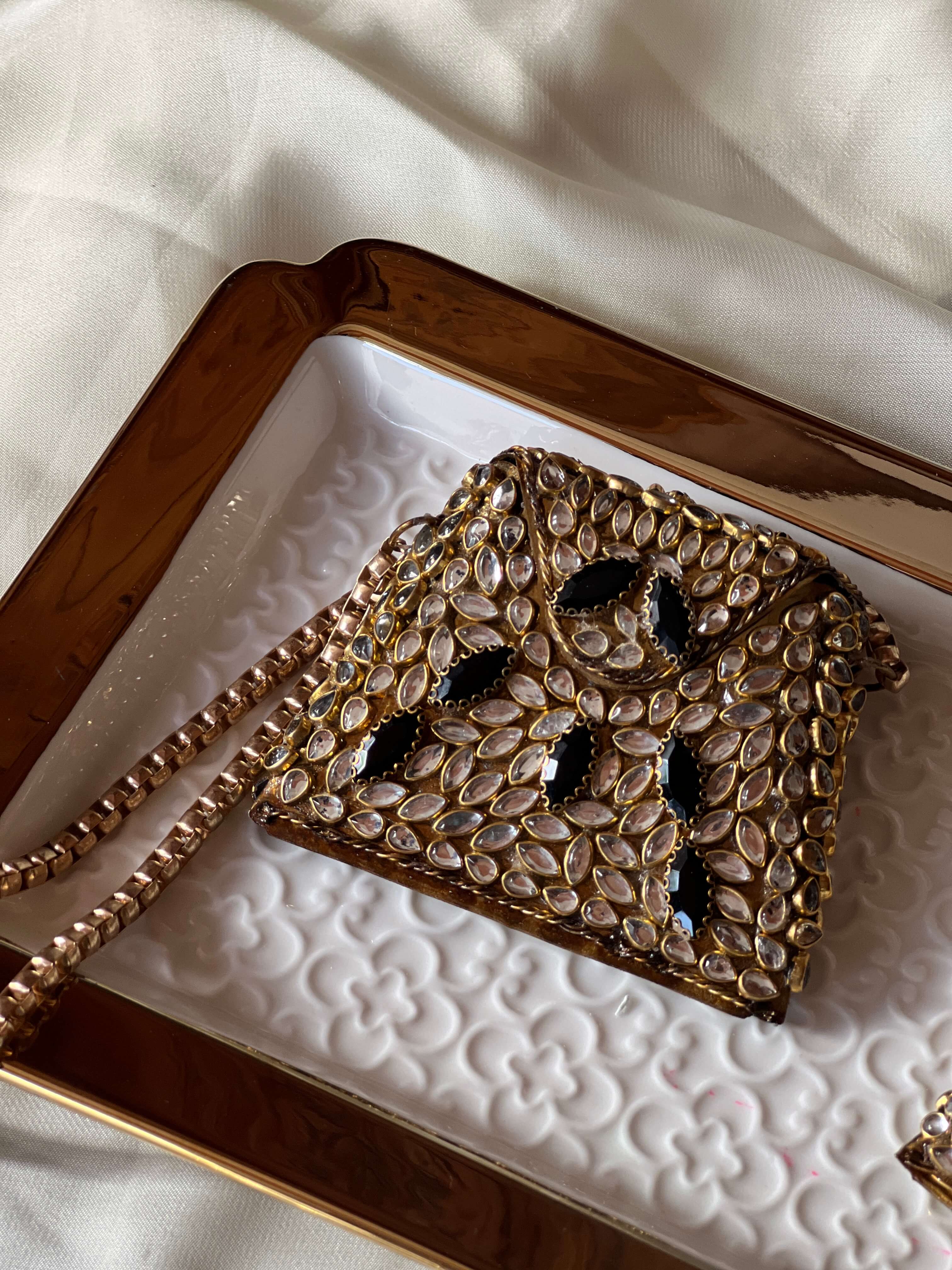 Noor Nano Clutch - Black