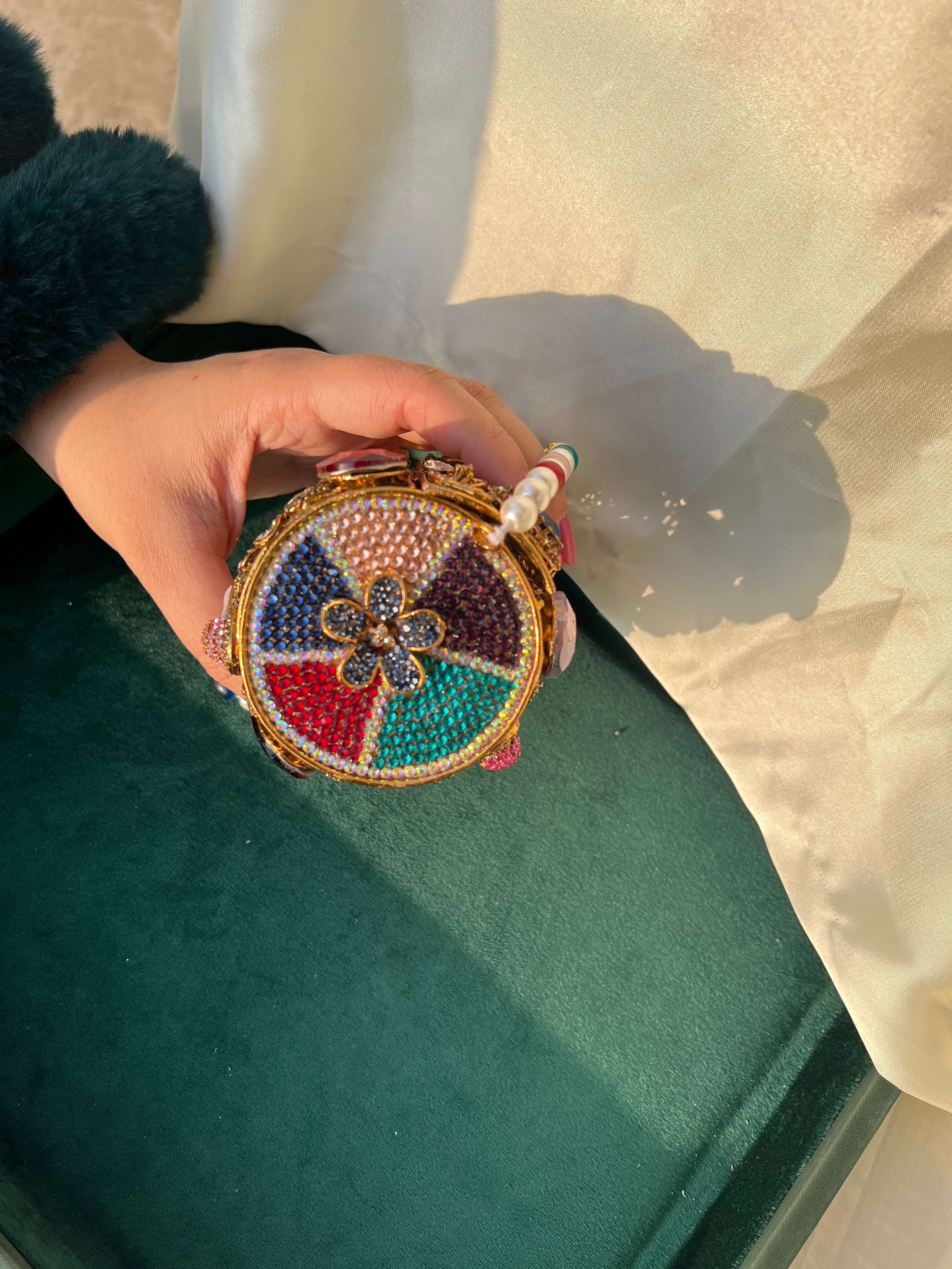 Crimson Crown Clutch-MULTI