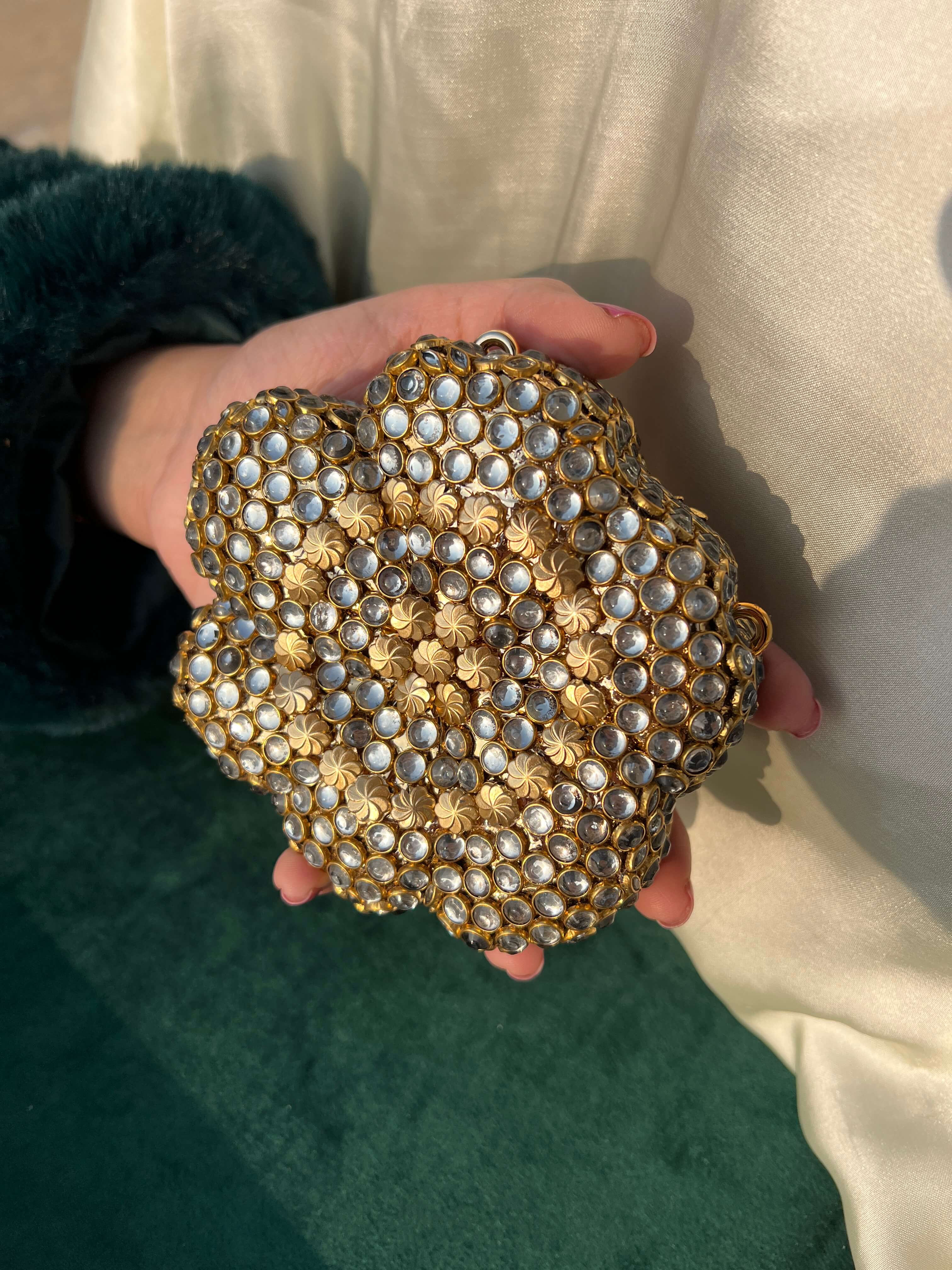 Mini Flower Kundun Clutch