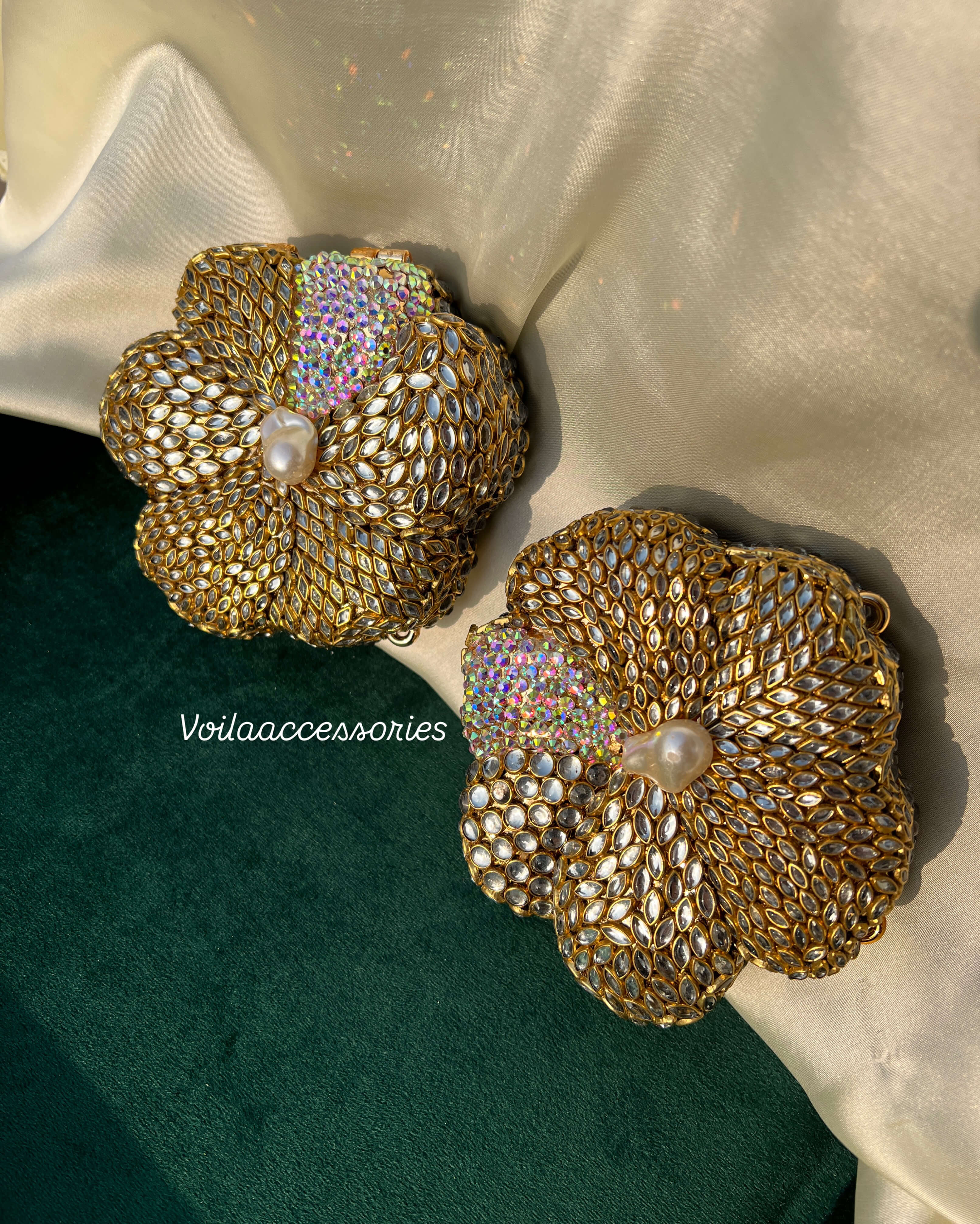 Mini Flower Kundun Clutch