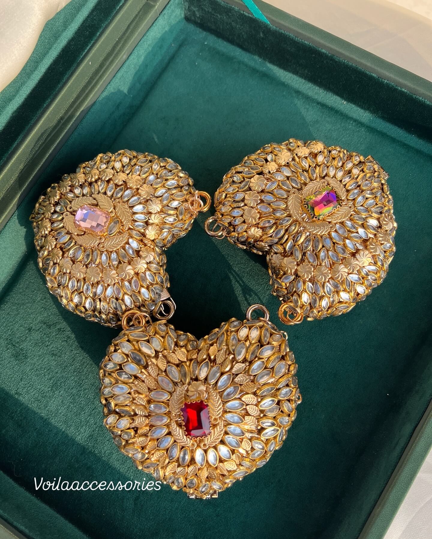 Mini Heart Kundun Clutch