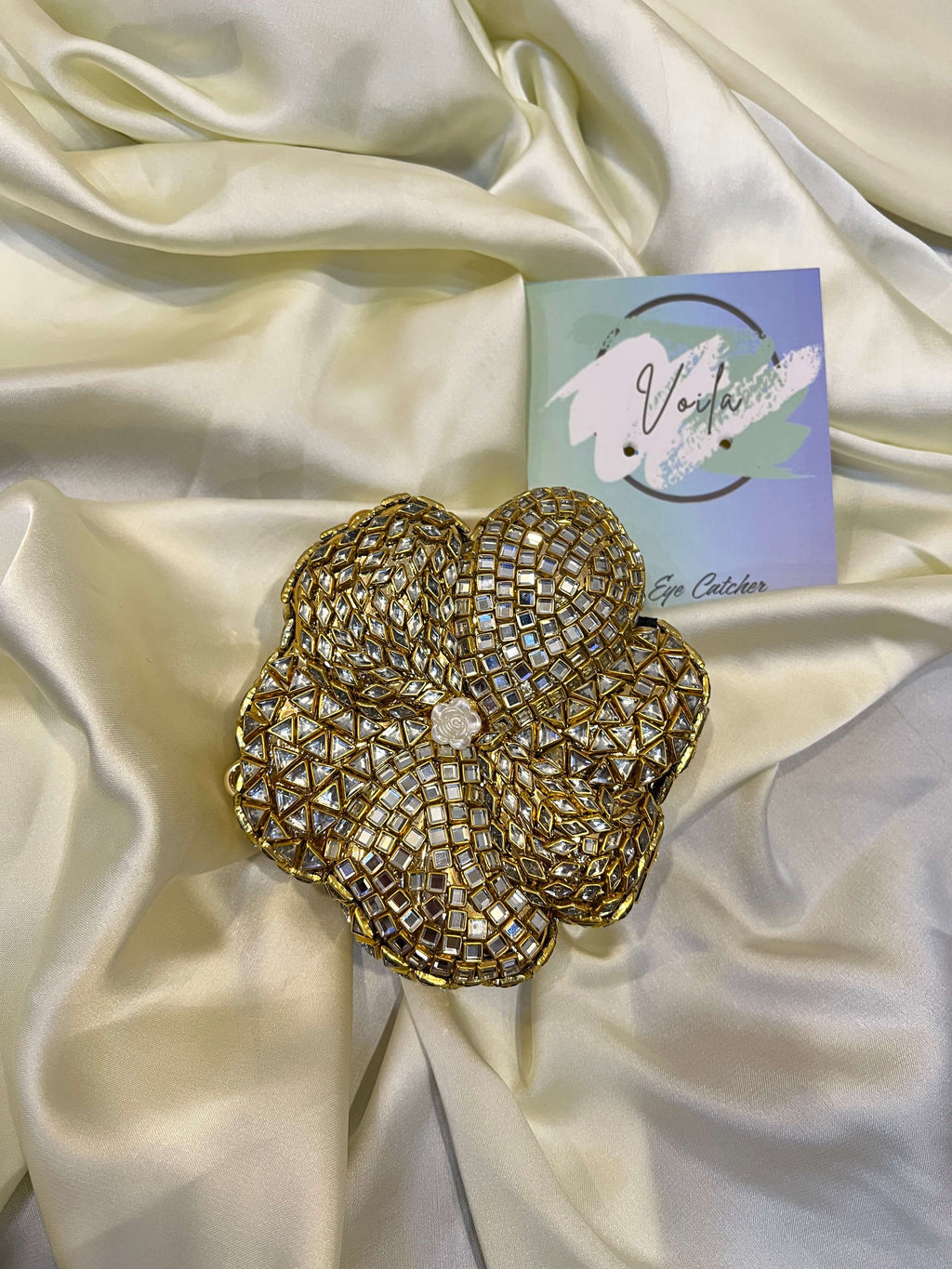 Mini Flower Kundun Clutch