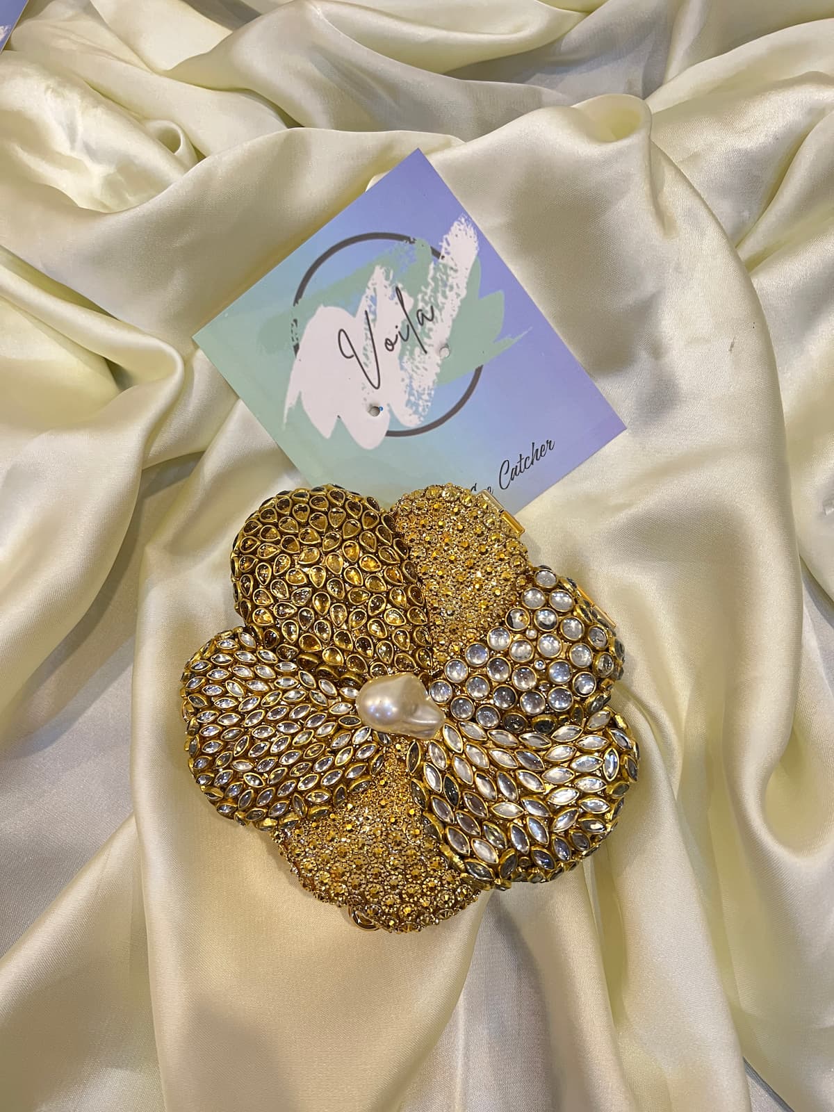 Mini Flower Kundun Clutch