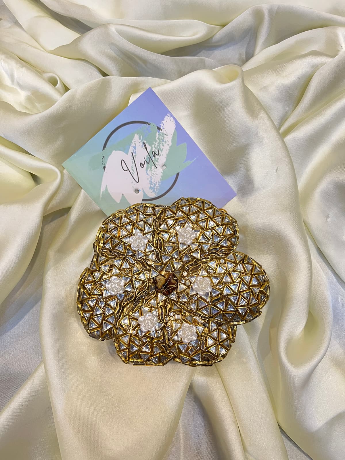 Mini Flower Kundun Clutch