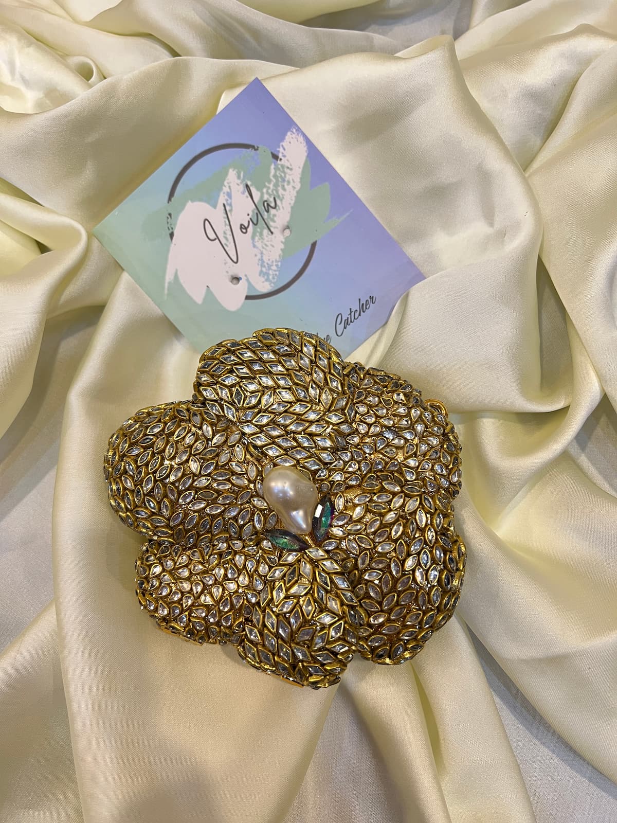 Mini Flower Kundun Clutch