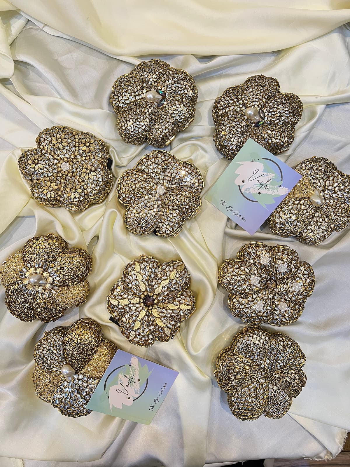 Mini Flower Kundun Clutch
