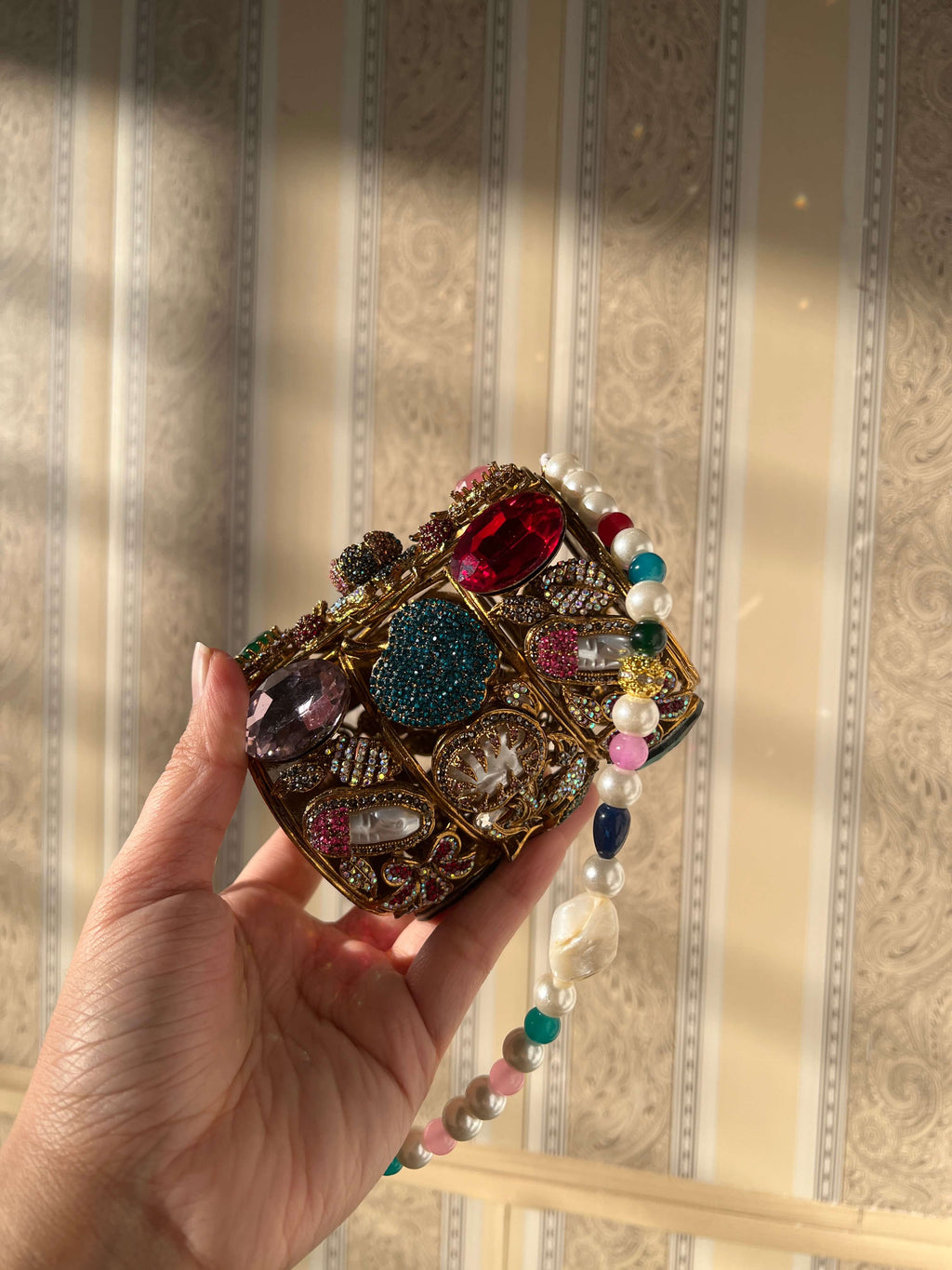 Crimson Crown Clutch-MULTI