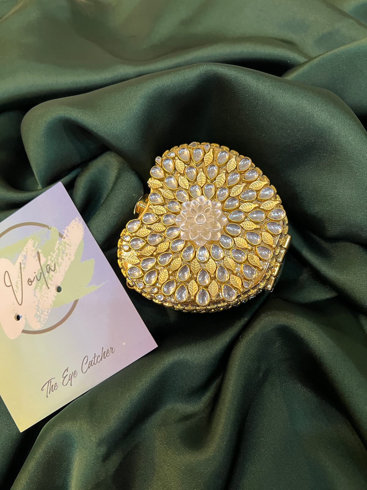 Mini Apple Kundun Clutch