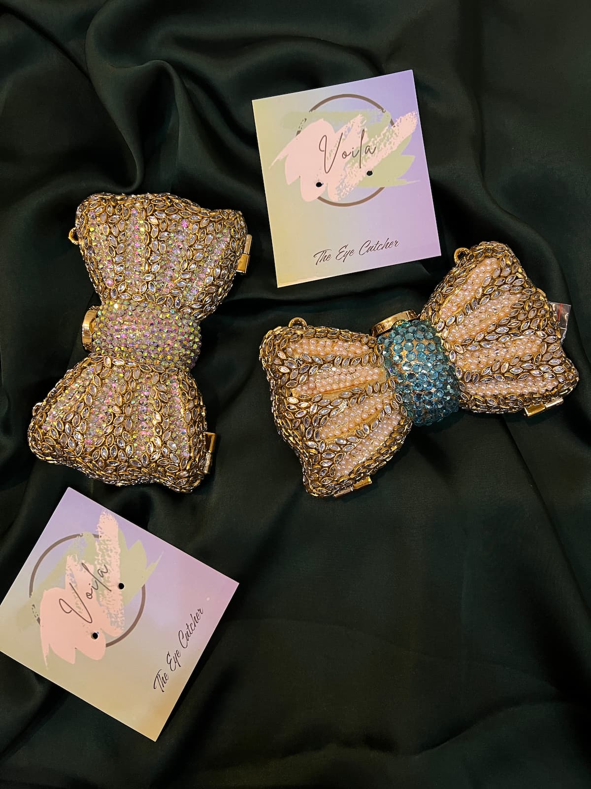 Mini Bow Kundun Clutch