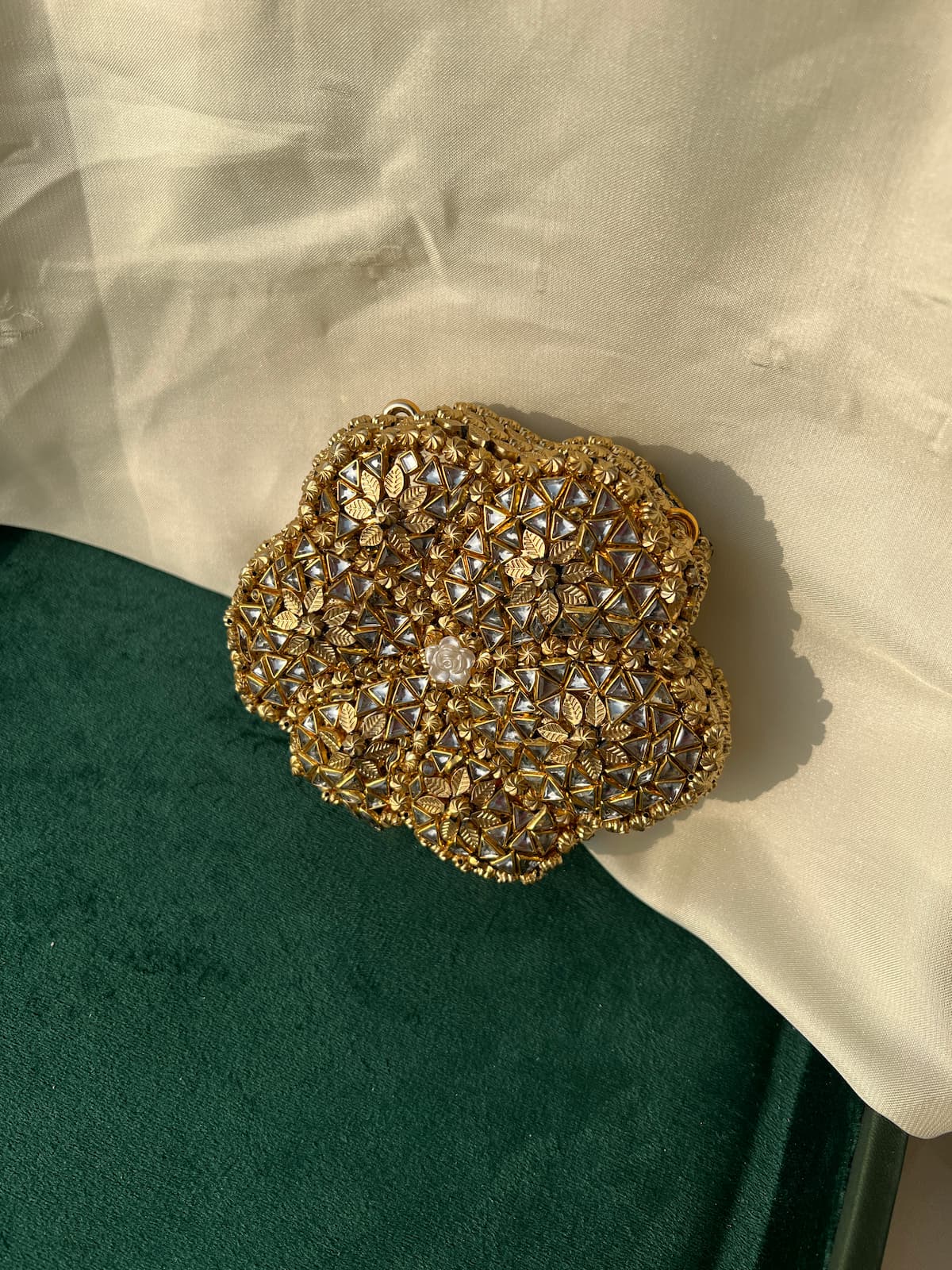 Mini Flower Kundun Clutch