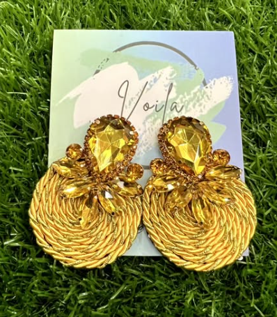 Crystal Dangle Earrings