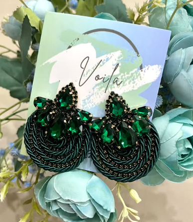 Crystal Dangle Earrings